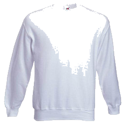 FRUIT OF THE LOOM® Unisex Sweatshirt Set-In, weiß, M