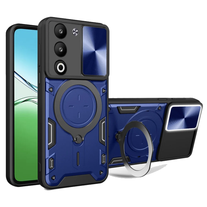 Hülle für Oppo A5 4G / A5 5G, Techsuit, CamGuard Pro, Blau