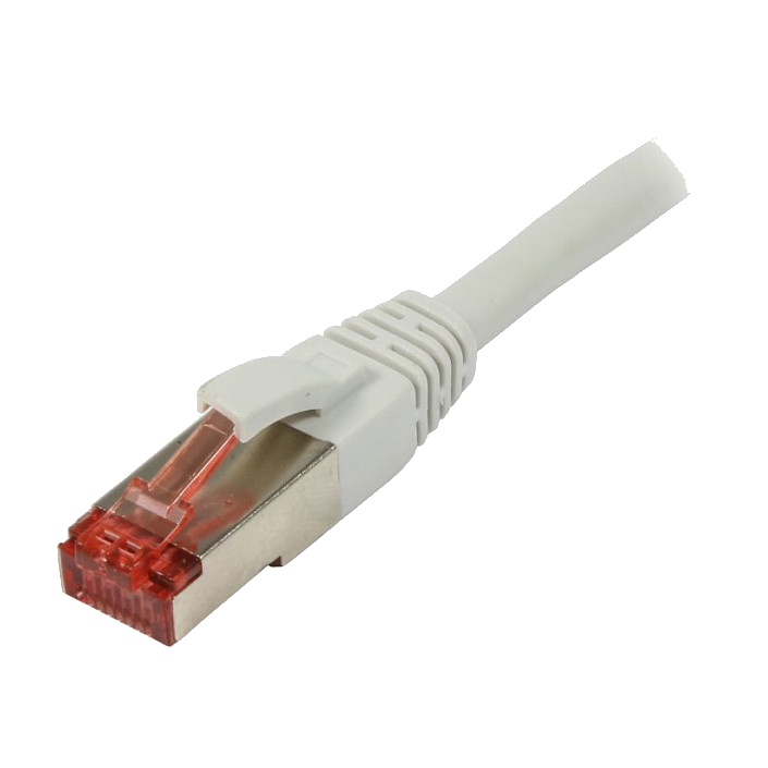 Synergy21 Patchkabel RJ45, CAT6 250Mhz, 0,15m grau, S-STP(S/FTP), TPE/LSZH(Superflex)