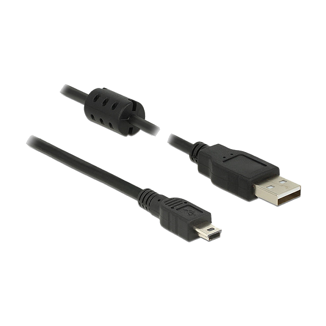 DeLOCK 0.5m, USB 2.0-A/USB 2.0 Mini-B USB cable