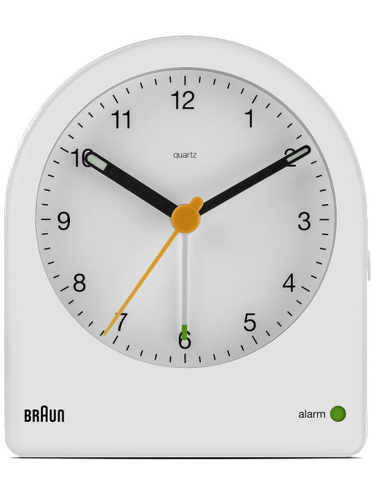 Braun BC22W Klassik Wecker