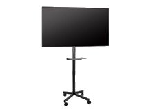 TV Ständer mit Rollen für 26-60 Zoll Fernseher bis 35kg Höhenverstellbar rollbar