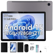 11 Zoll tablet-PC 8000mAh Android 15 12GB RAM 128GB ROM 1280x800 HD IPS Tablet