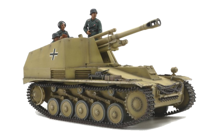 Sd.Kfz.124 Wespe ´Italian Front´ (le FH18/2 auf GWII)