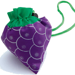 Faltbare Einkaufstasche FruitBag, Traube