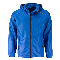 JAMES & NICHOLSON Herren Regenjacke Basic, Herren, blau, XXL