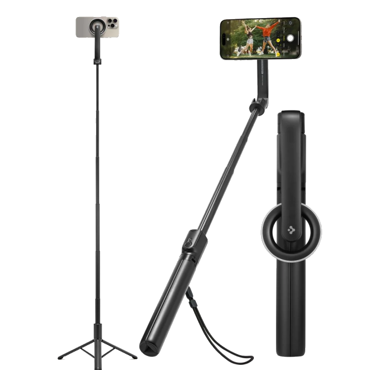 Selfie Stick Bluetooth Spigen S580W, Universal, Schwarz AMP07659