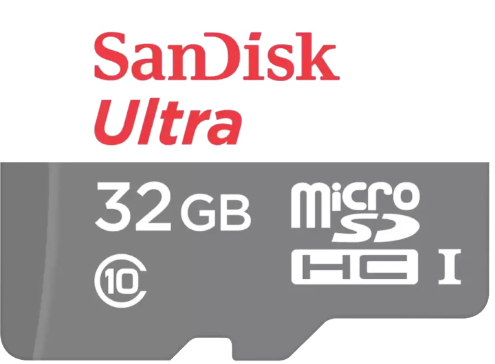 SanDisk Ultra microSDHC Speicherkarte, 32Gb, Klasse 10, mit Adapter SDSQUNR-032G-GN3MA