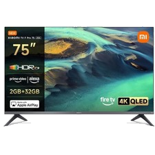 Xiaomi TV F Pro 75 Zoll Smart TV 4K UHD QLED Fernseher Wlan Bluetooth 2GB+32GB